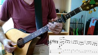 Creggan White Hare Intro Tutorial  Irish Bouzouki  Lesson Part 1 [upl. by Ssilem]