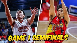 Ginebra vs San Miguel 4th Quarter Highlights  Game 1 Semifinals  2024 Commissioners Cup [upl. by Ydneh]