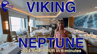 Viking Neptune ship tour  6 minute version 2024 [upl. by Ttsepmet933]