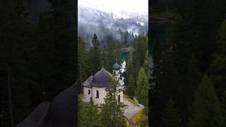 Obernberger See Austria 🇦🇹  Mavic 3 Pro  Cinematic drone austria alps church lake dji [upl. by Drucilla324]