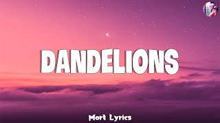 Ruth B  Dandelions Lyrics  One Direction Troye Sivan Stephen Sanchez…Mix [upl. by Ater829]