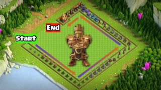 Longest Defense Formation Challenge  Clash of Clans [upl. by Ahsehyt]