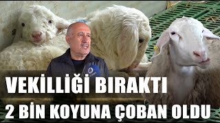 Milletvekilliğini Bıraktı 2 Bin Koyuna Çobanlık Yapıyor  Abi Nerdesin [upl. by Nath]