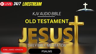 🛑Audio Bible KJV Books of Psalms Bible Reading And Meditation [upl. by Ahsinrats]