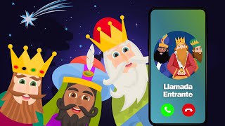 Los 3 Reyes Magos 👑 Llamada telefónica para niños quieren concederte un deseo [upl. by Enattirb]