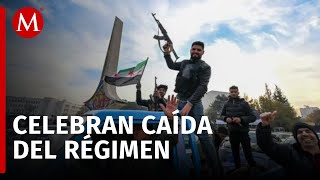 Rebeldes rompen régimen y capturan Damasco capital de Siria Al Asad huye del país [upl. by Yngiram]