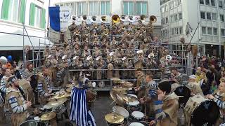 Musegg Geischter Fasnacht Luzern Samstag Mühleplatz [upl. by Sari180]