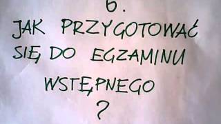 06 jak przygotować się do egzaminu na architekturę [upl. by Itoyj255]