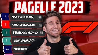 i PAGELLONI DI FINE STAGIONE  Formula 1 2023 [upl. by Eilujna]