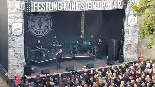 VNV NATION quotSTANDINGquot live Festung Königstein Open Air 26072024 [upl. by Salsbury497]