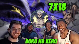 React My Hero Academia 7x18  All for One vs ALL 🤣 [upl. by Otis451]