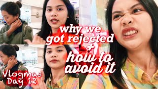 vlog  Passport Application Fail  Tips On How to Avoid Getting Rejected Philippines Vlogmas2018 [upl. by Derby]