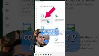 CÓMO DESACTIVAR el ANTIVIRUS de WINDOWS  DESACTIVA WINDOWS DEFENDER shorts [upl. by Ellenet909]