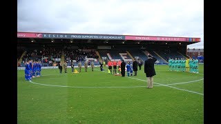 Rochdale Football Clubs Remembrance Day Commemorations [upl. by Sverre]