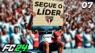 SEGUE O LÍDER  Modo Carreira  EA FC 24  Ep 07 [upl. by Rodie]