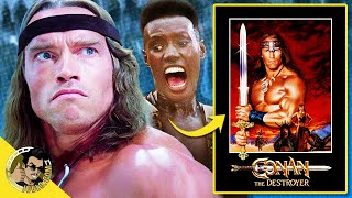 Conan The Destroyer Arnold Schwarzeneggers PGRated Barbarian [upl. by Patterman]