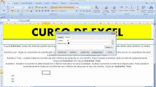 LOCALIZAR e SUBSTITUIR palavra texto Excel Função Procurar AutoFiltro Extrair texto Planilha Concurs [upl. by Reuven]