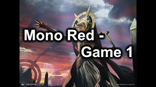 MTG Arena Top Decks  Mono Red Aggro  Game 1 [upl. by Linden]