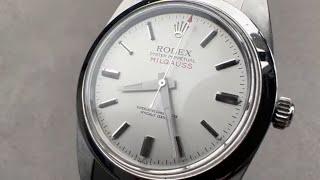 Rolex Milgauss 1019 Vintage Rolex Watch Review [upl. by Noiramed]