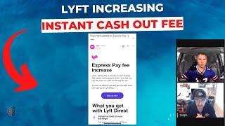 Lyft INCREASING Instant Cash Out Fee To 125 [upl. by Deppy717]