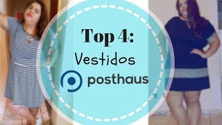 Top 4 Vestidos Plus size da Posthaus [upl. by Ayihsa]