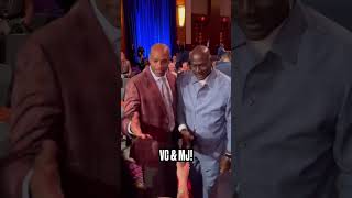 Michael Jordan congratulates Vince Carter on being a Hall Of Famer 2024 [upl. by Adnam526]