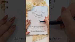 Tutorial Gambar Sapi Aesthetic cathfloart [upl. by Jesse206]