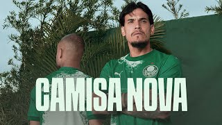 CONFIRA OS DETALHES DA CAMISA USADA PELO PALMEIRAS CONTRA O VASCO [upl. by Kyl]