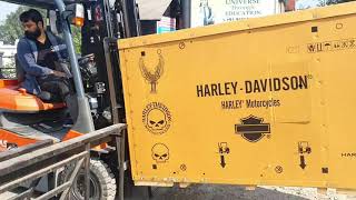 First unboxing of HarleyDavidson Sportster S in india [upl. by Koal]