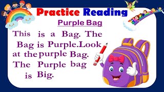 Practice Reading Learn how to read Reading Lesson for Grade 1 Grade 2 [upl. by Adam764]