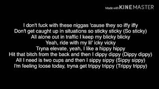 Trippie Redd ft rich the kid Icky Vicky lyrics [upl. by Hoeve]