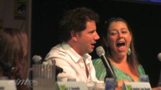 SDCC 2009 Ghost Whisperer  Practical Jokes on Cast  Forgetting Lines  Paranormal Experiences [upl. by Becht710]