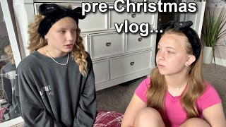 our preChristmas vlog very random and quite weird [upl. by Ateekram970]