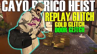 Cayo Perico Heist Replay Glitch Door Glitch Gold Glitch GTA Online Update SOLO Easy Money Guide [upl. by Arabella]