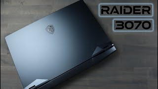 MSI GE66 Raider Review RTX 3070 125w [upl. by Macomber125]