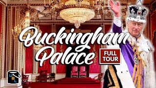 🏰 Buckingham Palace  The FULL Tour of King Charles III Royal Residence Coronation London Guide 🏰 [upl. by Audun]