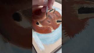 SCHMINCKE ART TIPS Drawing a fox with HORADAM Gouache shorts [upl. by Nolra]