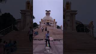 Dhauli Shanti Stupa  Buddhist Monument  Bhubaneswar cinematic iphonecinematography photography [upl. by Wiltz637]