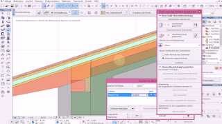 Archicad 17 Tutorial Schließenkranz und Dachstuhl und Innendämmung [upl. by Bourque877]