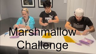 Marshmallow Challenge unexpected ending [upl. by Agna543]