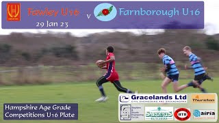 Fawley U16 v Farnborough U16 29123 Full Match [upl. by Niddala]