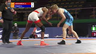 14 WW  59 kg O ADEKUOROYE NGR v S VYNNYK UKR [upl. by Minny617]