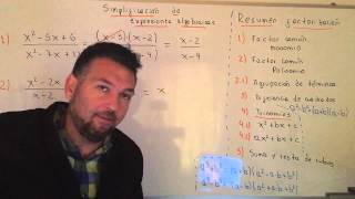 Simplificación de Expresiones Algebraicas [upl. by Duleba262]