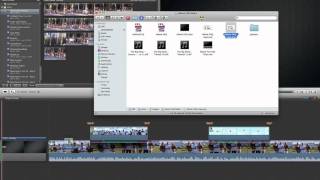 iMovie 11 Tutorial  Adding a logo [upl. by Catima]