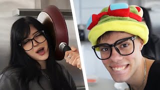 I DID A COOKING STREAM WITH MY GIRLFRIEND [upl. by Roinuj]