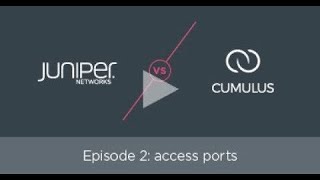 How to configure access ports with Juniper and NVIDIA Cumulus Linux [upl. by Larsen]