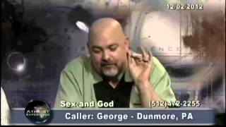 The Crazy Delusional Pastor George  Atheist Experience [upl. by Lorsung]