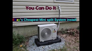 How To Install a Mini Split Heat Pump Confortotal DIY [upl. by Astera295]