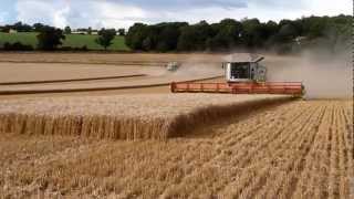 Biggest combine harvesters in the world [upl. by Idok]