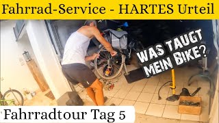 Was TAUGT mein BIKE FAHRRADSERVICE an Tag 5 [upl. by Jayme]